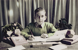 Toni a l'escola